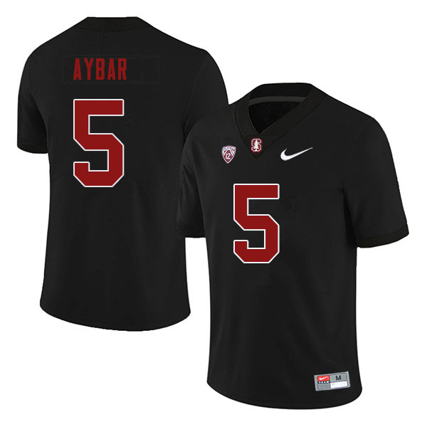 Men-Youth #5 Wilfredo Aybar Stanford Cardinal College 2023 Football Stitched Jerseys Sale-Black